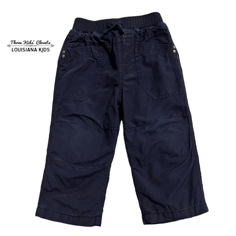 Kitestrings 24m Navy Blue Jersey Lined Pants